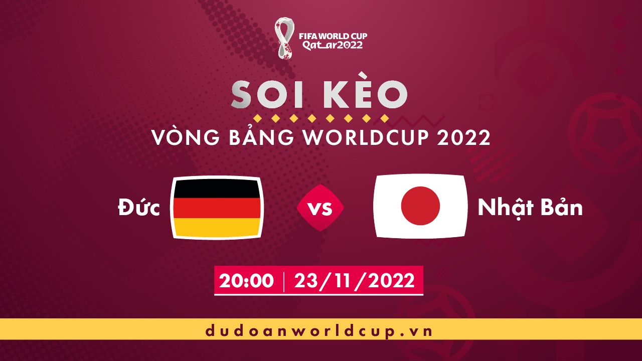 Soi kèo Đức vs Nhật Bản, 20h ngày 23/11/2022 - Dự đoán WC