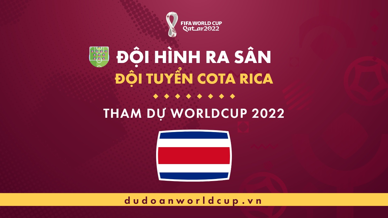 Đội hình World Cup Costa Rica 2022 mới nhất