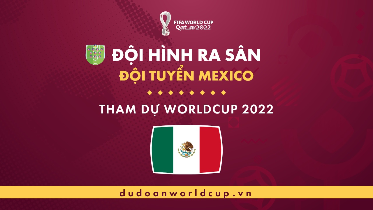 Đội hình World Cup Mexico 2022 - Thông tin tuyển Mexico