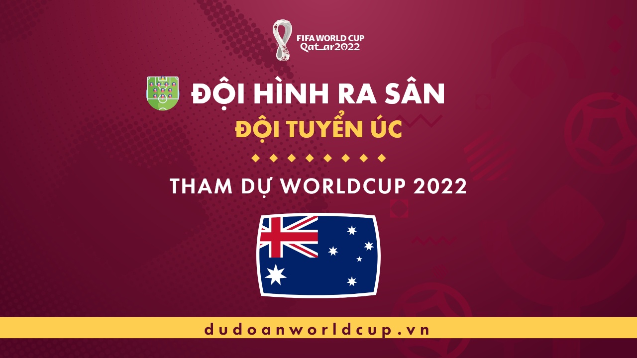 Đội hình World Cup Úc 2022 - Thông tin tuyển Úc mới nhất
