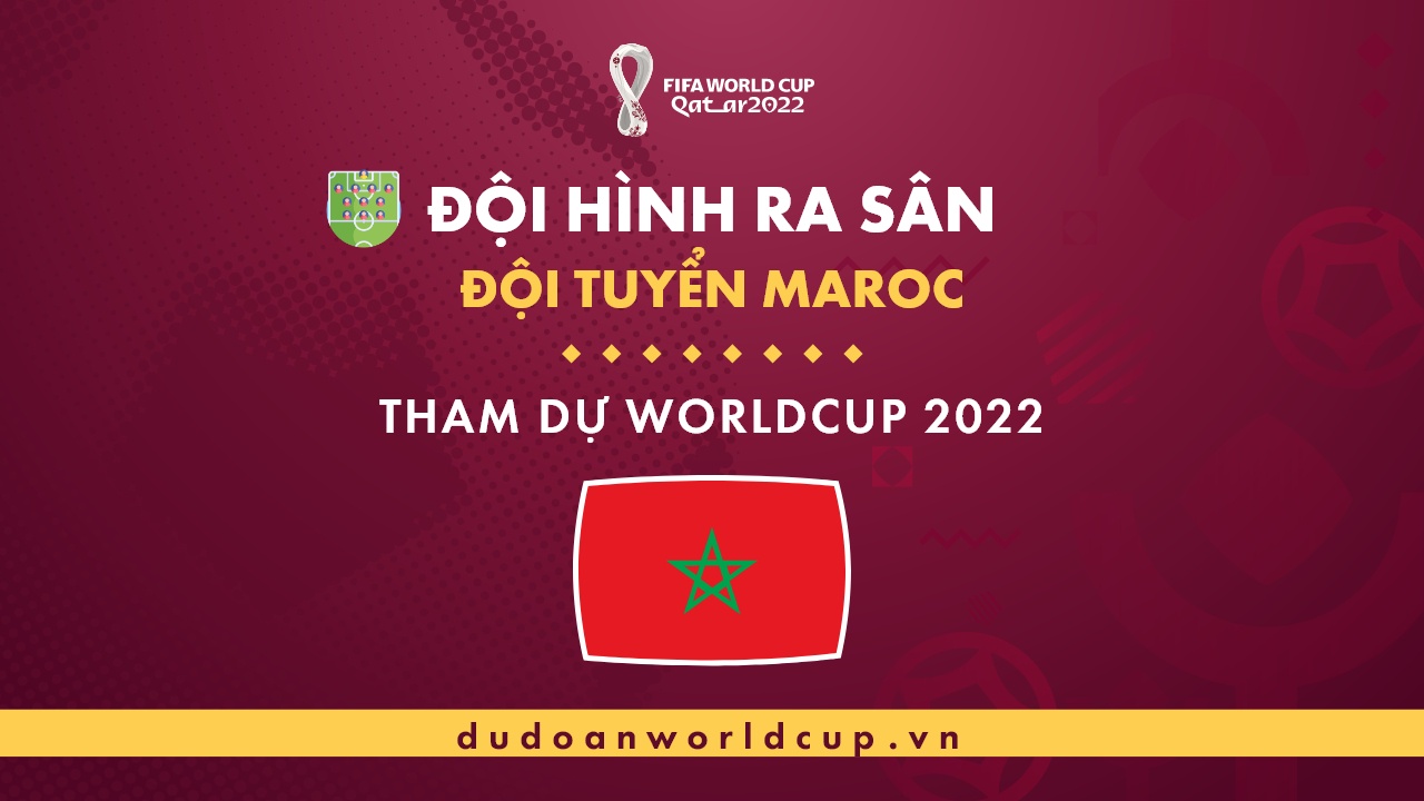 Đội hình World Cup Maroc 2022 – Thông tin tuyển Maroc