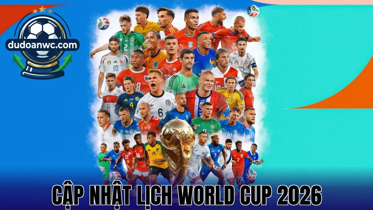 Cập Nhật Lịch World Cup 2026