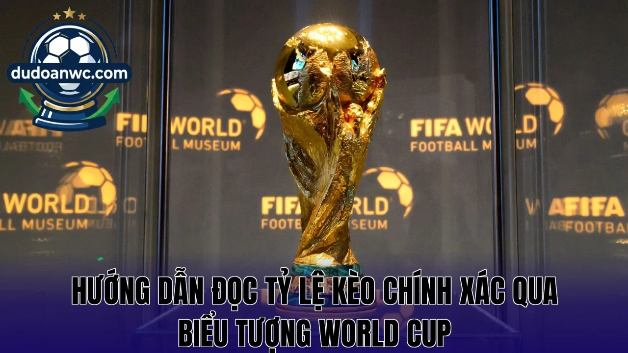 Hướng dẫn đọc tỷ lệ kèo chính xác qua biểu tượng World Cup