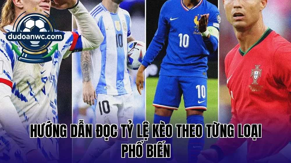 Hướng dẫn đọc tỷ lệ kèo theo từng loại phổ biến