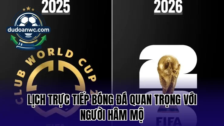 Lịch trực tiếp bóng đá quan trọng với người hâm mộ