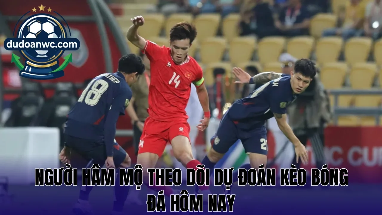 Người hâm mộ theo dõi dự đoán kèo bóng đá hôm nay