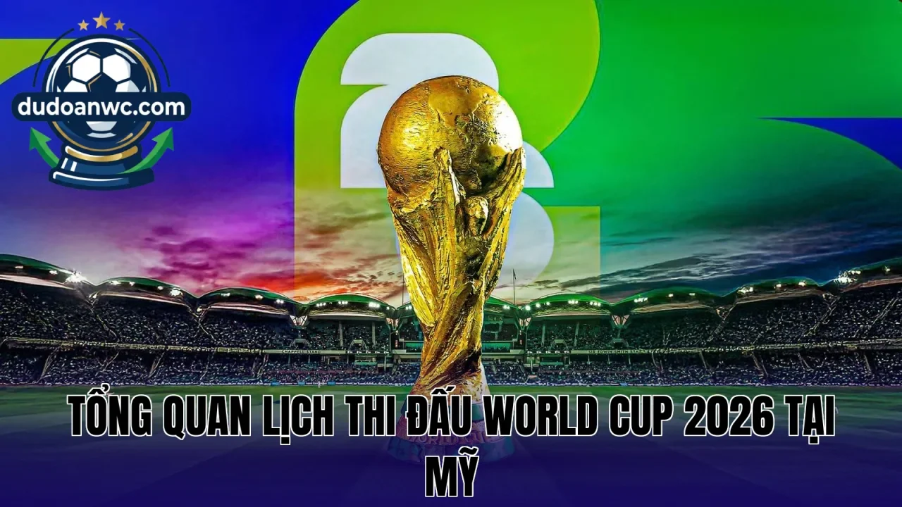 Tổng quan lịch thi đấu World Cup 2026 tại Mỹ