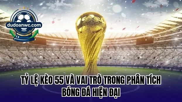 Tỷ lệ kèo 55 và vai trò trong phân tích bóng đá hiện đại