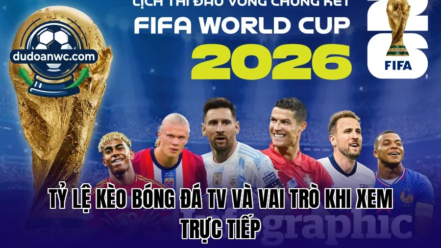 Tỷ lệ kèo bóng đá TV và vai trò khi xem trực tiếp
